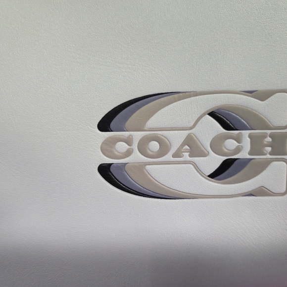 COACH Track Backpack In Colorblock Signature Canvas With Coach Stamp - Picture 2 of 8